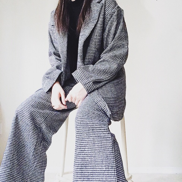 SmilingBear Jackets & Blazers - NWT 2 PC set Oversized houndstooth blazer/pants